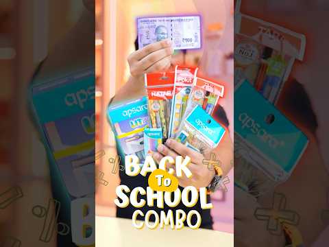 100 Rs/- Apsara+Nataraj Stationery Collection #Shorts #SYShorts 658