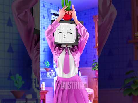 Can she do it??? TV Teenie #1 - SKIBIDI TOILET ANIMATION | AUSTRIAN ANIMATION