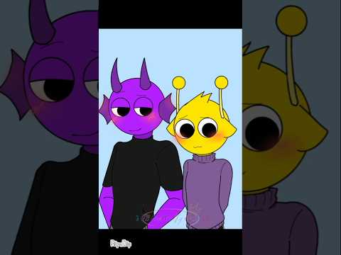 💜Durple x Simon Moment💛 || IB: Original || #sprunkimemes #incrediboxsprunki #animation