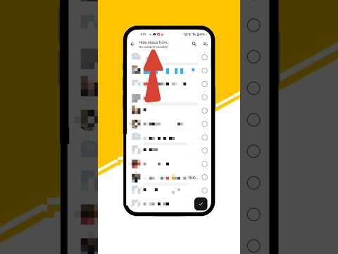 WhatsApp status hide kaise kare #tech #shorts