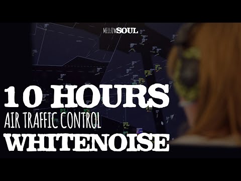 ASMR Audio ✈️ Air Traffic Control 📡 WHITENOISE for Study or Sleep 😴