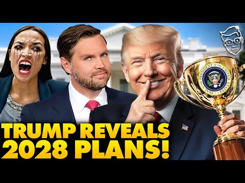 Trump REVEALS 2028 Plan for Third Term: ‘They Want Me to Do It…’ Then Names Successor In Shock Move👀