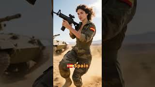 Stunning Female Tank Soldiers run ep40 #military #animals #midjourney #heroic AI Military