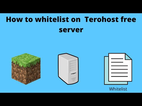 How to enable whitelist, add and remove players from whitelist on Terohost free 24/7 server