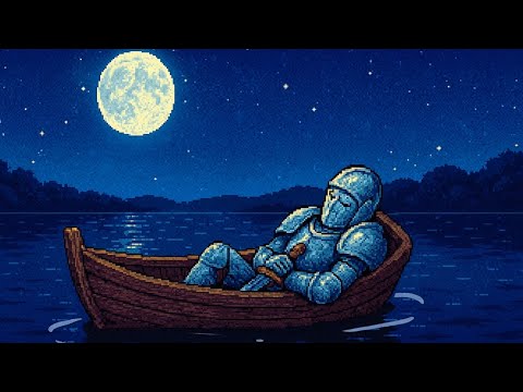 Drift away, brave knight… The moon will guide you across the silent lake | Medieval Ambient Music