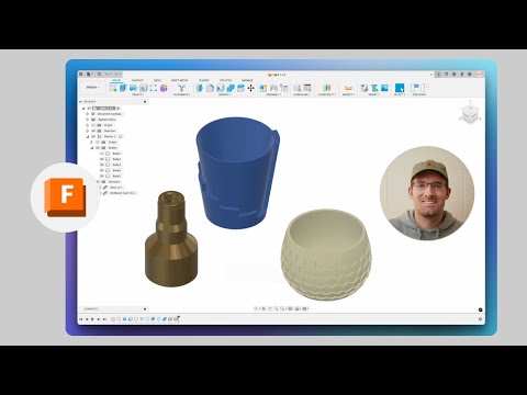 Hex & Steps on Vase | Edit Imported Parts [Q&A 3]