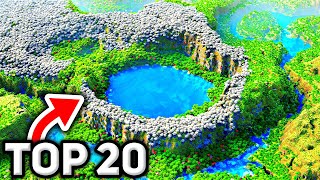 TOP 20 BEST NEW MINECRAFT SEEDS You NEED To Play! (Bedrock & Java)