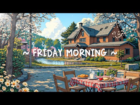Friday Morning ☕ Happy Lofi for a Peaceful Day ~ Chill Beats for Relax / Sleep / Unwind
