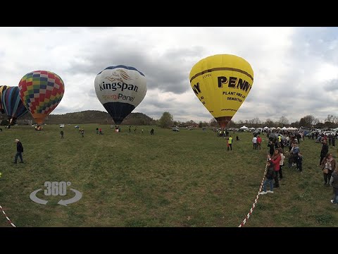 🎈 Hot Air Balloon Festival [VR / 360° Video Experience] 🎈