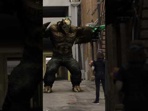 Nerf War:  Nerf vs. Giant Mutant--Zombie Strike Blaster  #shorts