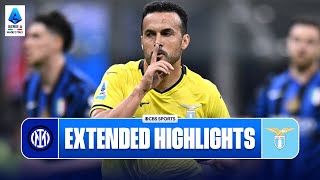 Inter vs. Lazio: Extended Highlights | Serie A | CBS Sports Golazo