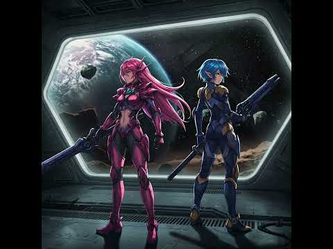 激突する二つの意志が創る閉ざされた戦場 - A closed battlefield created by two clashing wills(女性バージョン1)