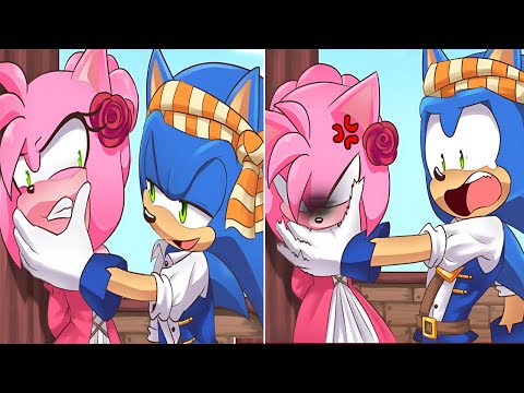 SonAmy Pirate Adventure! ⚓💥