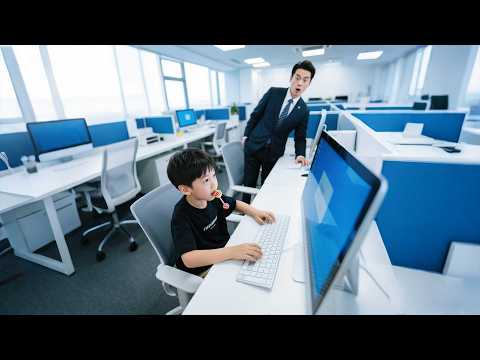 5yo prodigy hacked into top company's system,  CEO shock to find he’s his unseen son