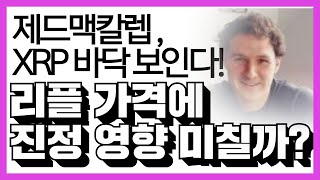 리플 비트코인 이더리움 - 제드맥칼렙, XRP 바닥 보인다! 리플 가격에 진정 영향 미칠까?