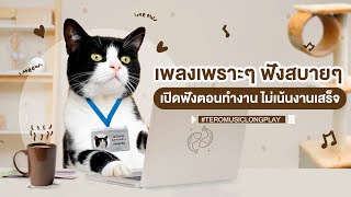 เพลงเพราะๆ ฟังสบายๆ เปิดฟังตอนทำงาน ไม่เน้นงานเสร็จ - Music Longplay