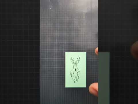 oh deer here he comes #animation #procreate #deerhunting #animationtechnique