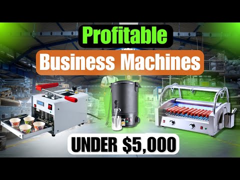 Launch Your Home-Based Business: 10 High-Profit Machine Investments