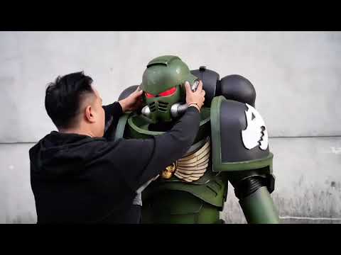 The Process to Make A Warhammer Space Marine Copslay Armor