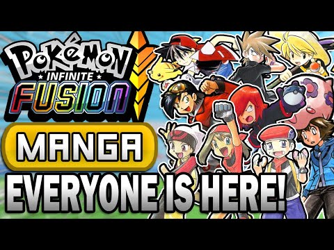I Beat Pokémon Infinite Fusion with ONLY MANGA (fan game)