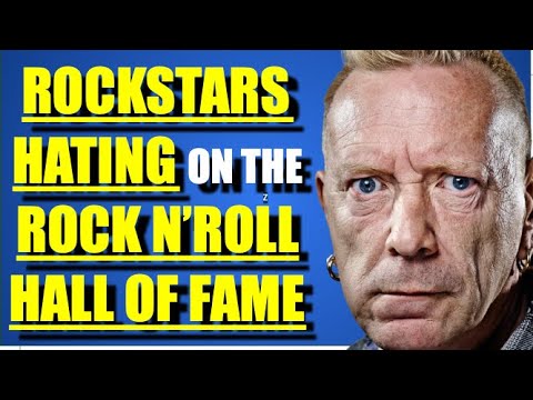 ROCKSTARS Who HATE The ROCK N' ROLL HALL OF FAME