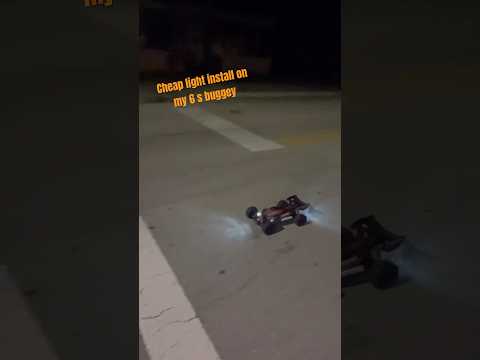 Arrma Typhon 6s quick and cheap light install !! 🔥 #rccar #arrma #hobby #mdrracing #fun #rcoffroad