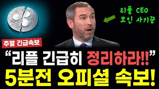 리플전망 속보입니다! 상황이 뒤집어 졌습니다!! 즉시 확인 하세요! #리플코인전망 #리플코인 #리플코인xrp  #리플XRP #XRP #코인 #리플벌금