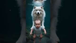 "Faith and Miracles: Baby and Puppy Saved by Jesus!" #shorts #jesus #jesussaves #puppylove
