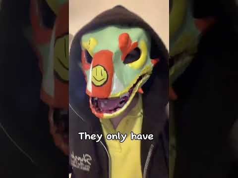 BREAK DEM BONES 🦴!#youtubeshorts #dinomask #shorts
