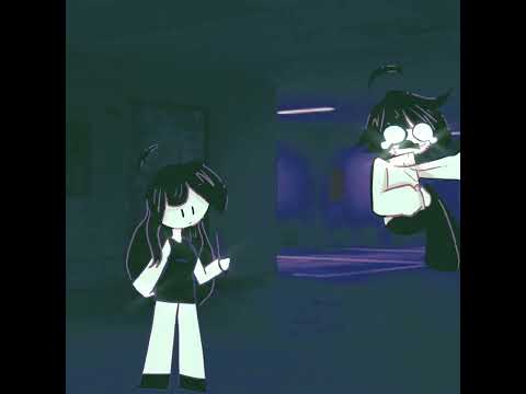 jeff is afraid of nina :O #fypシ#trending#foryou#funny#crepypastas
