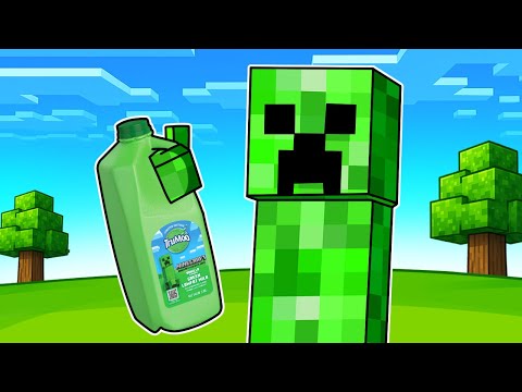 Creeper Milk Song Animated Music Video [Minecraft Movie]