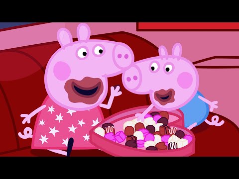 Peppa Pig's Chocolate-Filled Valentine's Limo Ride! ❤️🍫🐷 | Tales | Full Episodes | Cartoon for Kids