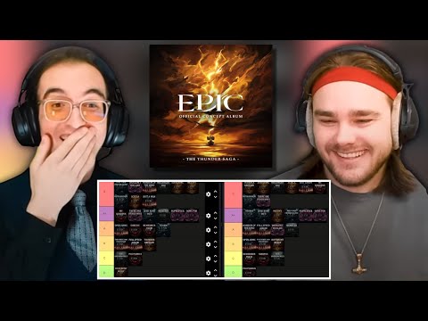EPIC: The Musical | The Thunder Saga Tier List
