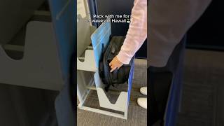 3 weeks in one backpack😮‍💨 #travelhacks #vacationmode #travelbags #travel2025