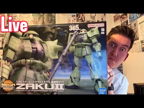 My biggest build yet! Mega Sized Zaku-II