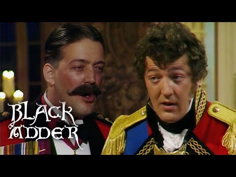 2 Hysterical Stephen Fry Scenes! | Blackadder | BBC Studios