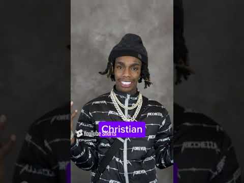 Rappers And Their Religion ✝️ #shorts #rap #ynwmelly