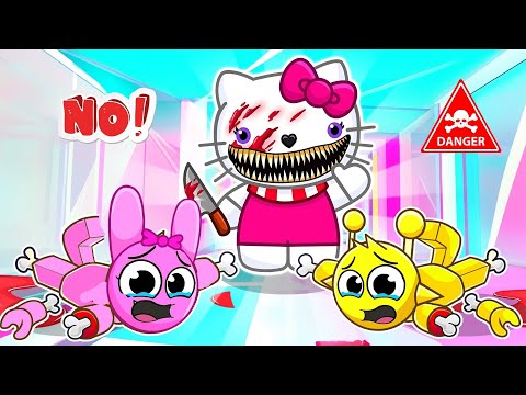 SPRUNKI WORKED THE NIGHT SHIFT AT THE HAUNTED HELLO KITTY MUSEUM