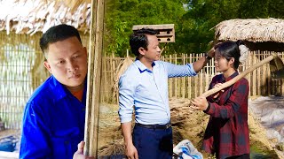 CEO Alex helps Lida Loan with her vegetable garden, her husband watches with envy