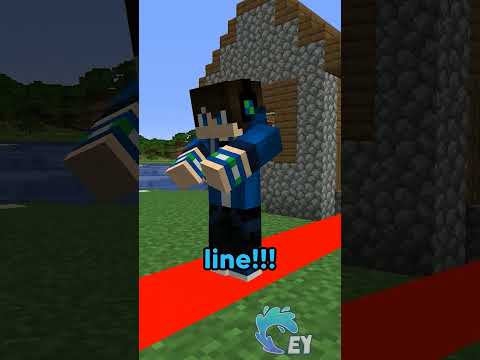 Minecraft, But It’s a Straight line…
