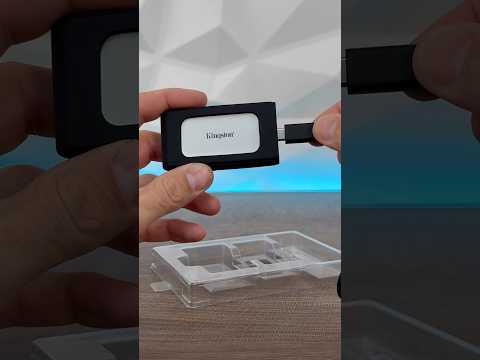 Pocket-Size 4TB Ext. SSD - Kingston XS2000 #asmr