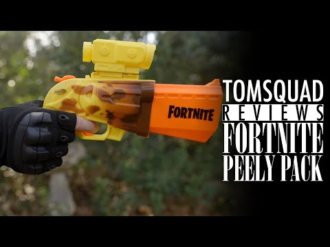 TOMSQUAD reviews the Nerf Fortnite Peely Pack:  Watch this before you buy!