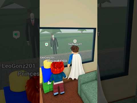 Slenderman is NOT SCARY 😏 #roblox #funnyroblox #slenderman