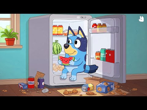 Bluey’s Lazy Afternoon 🍉❄️ Lofi Vibes for Chill Summer Days 📚 Music to Study and Relax