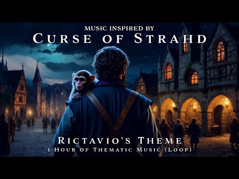 Rictavio (Theme) | Unofficial Curse of Strahd Soundtrack | 1h TTRPG Thematic Orchestral Music | Loop