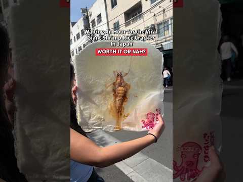 I waited an HOUR for this viral street food in Japan
