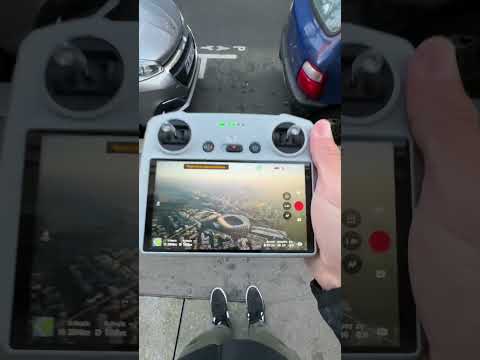 Phone vs Drone in Paris 🇫🇷🔥 #PSG #paris #france #drone