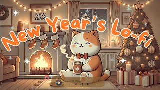 Relaxing New Year Lo-fi Beats 🎇 3 Hours of Smooth Music for Study, Focus, Work, and Celebration 🎶