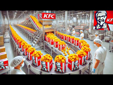 How KFC’s Fried Chicken is Made🍗| The “Secret” Recipe Exposed 😱