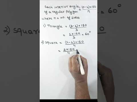Interior angle of a polygon
